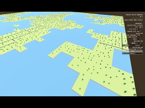 Godot Terrain Generator (GridMap Based)