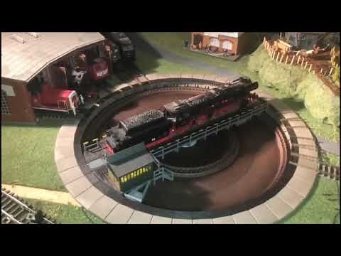 [H0] [HD] Fleischmann Drehscheibe 6152 C Einbau und Verkablung