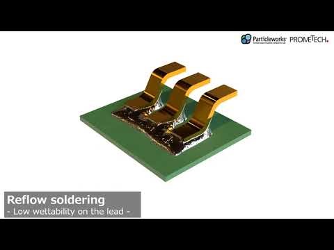 Particleworks | Reflow soldering | Prometech Software