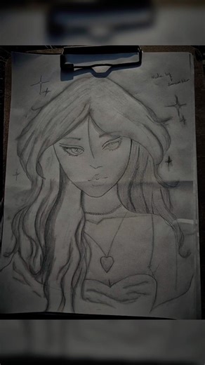 Pencil Sketching Tutorial: How to Draw and Shade a Girl Portrait ✏️✨