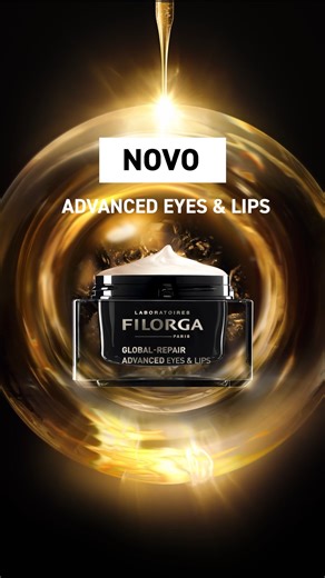 Quer combater todos os sinais de envelhecimento? ✨ Descubra GLOBAL-REPAIR ADVANCED EYES & LIPS. Formulado para densificar, nutrir e iluminar. | Laboratoires Filorga