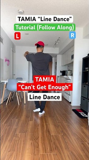 TAMIA TUTORIAL “Can’t Get Enough” Line Dance #tamia #dance #linedance #tutorial