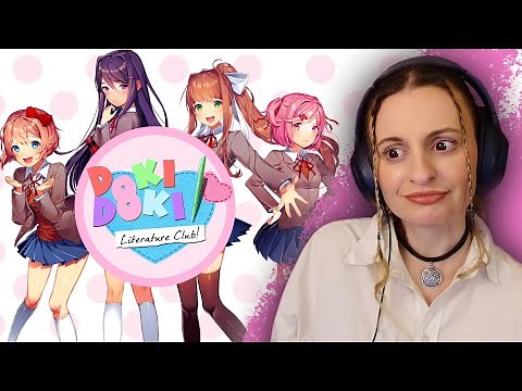 First Time Playing Doki Doki Literature Club! (Full Playthrough)