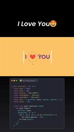 Animation #viralvideo #coding #shorts #javascript #animation #css #frontend #pythonwebdesign