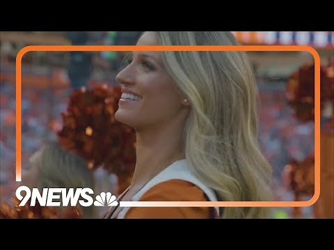 Broncos cheerleader makes it to final round of 2023 SI Swim Search