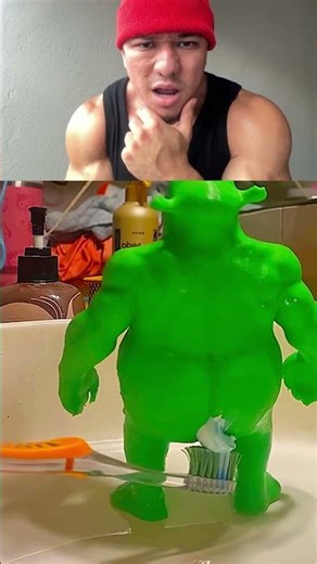 Toothpaste vs Shrek 😂