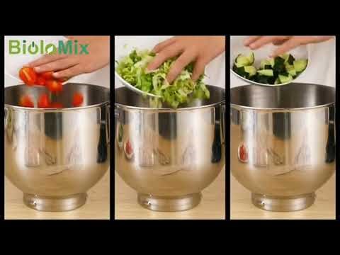 BioloMix Mélangeur sur socle de cuisine, mélangeur, moteur silen