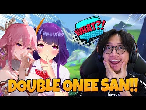 Yae Miko + Raiden Shogun = Double Oneesan