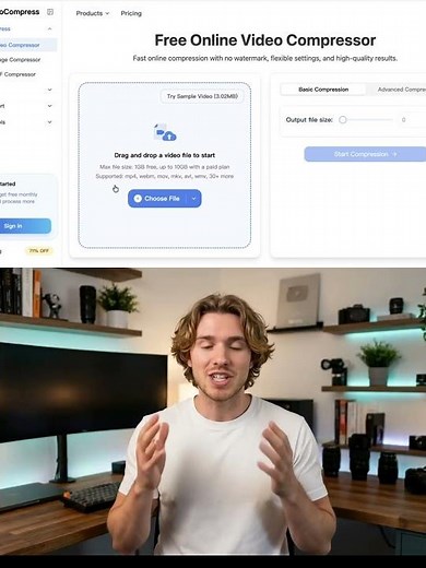 How To Compress Video Without Losing Quality｜Free & Easy #videocompress#video