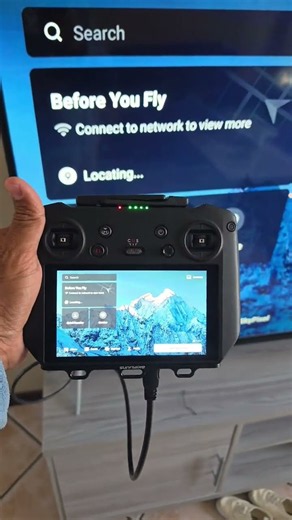 Dji Rc pro plus and play hdmi #djidrone #drone