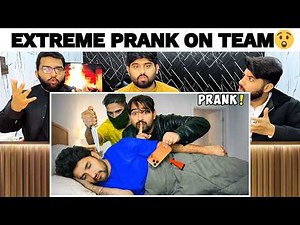 Reaction On Extreme Prank On MR INDIAN HACKER Team | धमाका | Pakistani Reaction 🔥