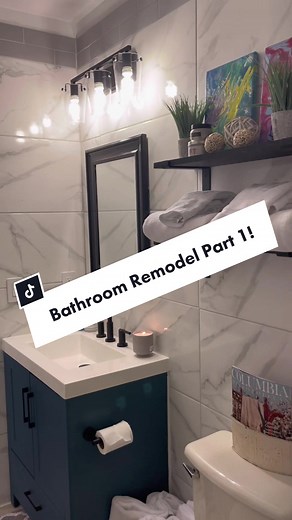 DIY Guest Bathroom Remodel Under $1000 - Part 1