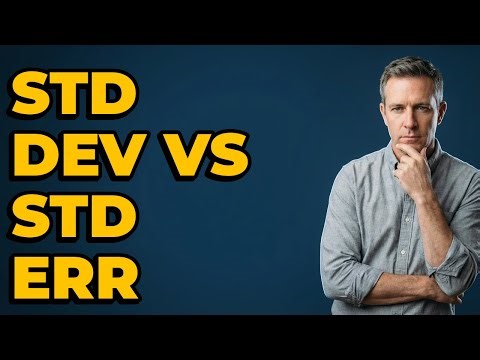 What Is The Difference Between Standard Deviation And Standard Error?