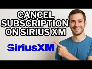 How to Cancel Subscription on Sirius XM in 1 Minute (Quick Guide)