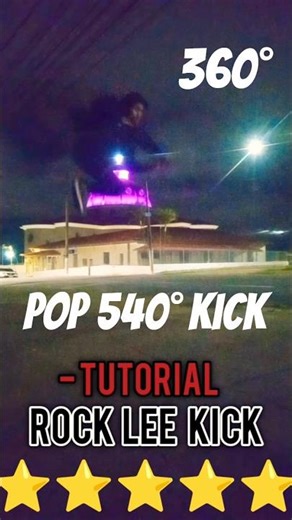 ROCK LEE KICK LEAF HURRICANE TUTORIAL #anime #martialarts #artesmarciais