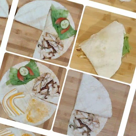 Leftover chicken tortilla hack