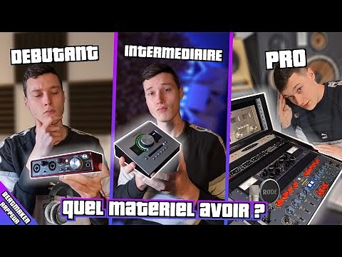 Quel MATERIEL prendre pour son HOME STUDIO ? ( Rappeur / Beatmaker )