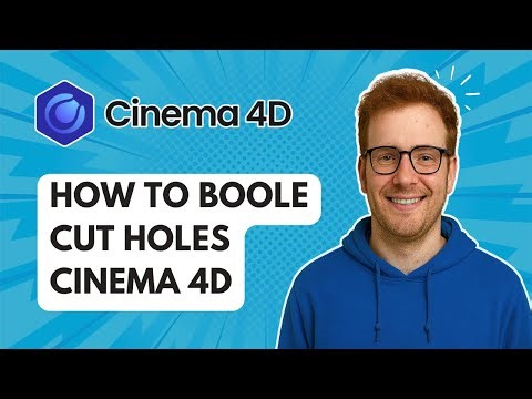 How to Boole Cut Holes Cinema 4D [2025 Guide]