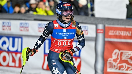 American Mikaela Shiffrin wins a 4th-straight slalom race in Courchevel