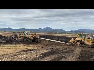 D6 Bulldozer Attempts Bogged D11 Recovery!