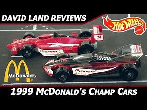 1999 Hot Wheels McDonalds Happy Meal Current and Future Champ Car Review