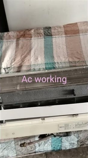 Split AC Cover Open & Run Test | Working Demo# split ac