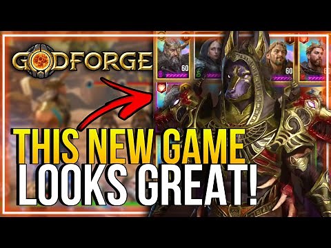 NEW RPG HERO COLLECTOR GAME?! Godforge by Fateless Games