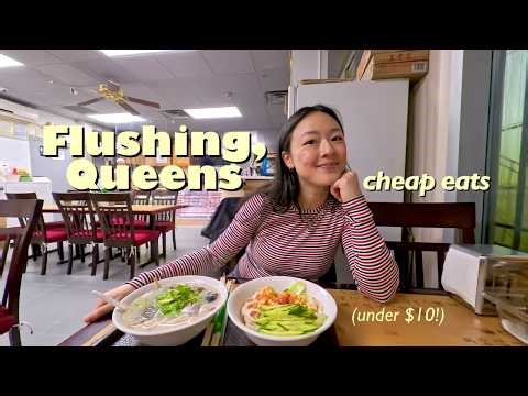$10 and under cheap eats in FLUSHING, QUEENS! (the only place you should eat Chinese food in NYC)