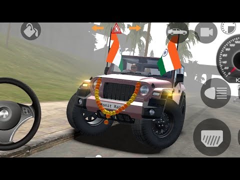 🫥Mahindra Modified Thar 🚨 game: indian thar driving in winter 🫣 drive stand ; Android gameplay stunt