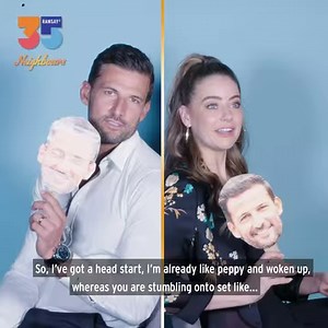 191K views · 1.5K reactions | Our anniversary has been a HUGE week of weddings... so in the spirit of love we wanted to find out how well some of our fictional couples know each other in real life. Enjoy, as April aka Chloe and Tim aka Pierce play Mr and Mrs  | Neighbours UK | Facebook