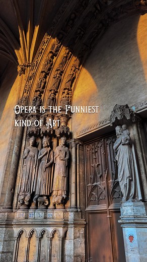 Gleb on Instagram: "This has always been my favourite type of singers at music college 🥰 #savage #hilarious #musichumor #funnyvideo #operasinger #conservatoire #musiccollege #classicalsinging #countertenor #london"
