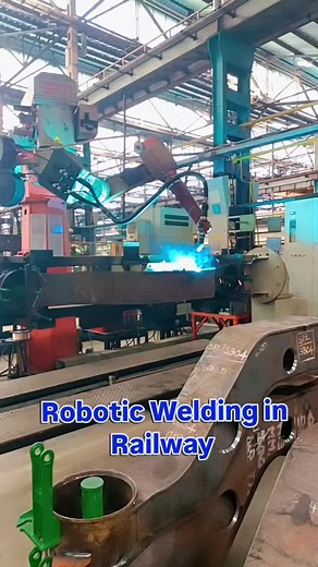 28 reactions | Robotic Welding in Railway . #welding #weldinglife | Sonu Jaiswal | Facebook