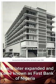 The First Bank in Nigeria Name | Year | and State Revealed