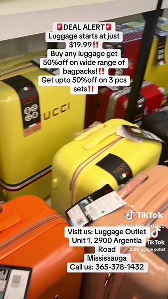 Luggage Outlet on TikTok