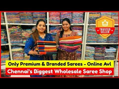 ➡️💥 Chennai's Biggest Wholesale Saree Shop | House Of Sarees Mylapore | Priya just know fashion