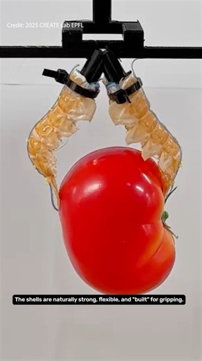 IFLScience on Instagram: "“Necrobotics” is a ghoulishly named field of research that uses the bodies of dead animals as robot parts. In the latest step toward creating the walking dead, researchers at EPFL in Switzerland have turned leftover crustacean tails into surprisingly effective robots. Link in bio 🔗 Credit: 2025 CREATE Lab EPFL"