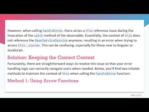 Resolving undefined Base Service Issue in Angular's Error Handling
