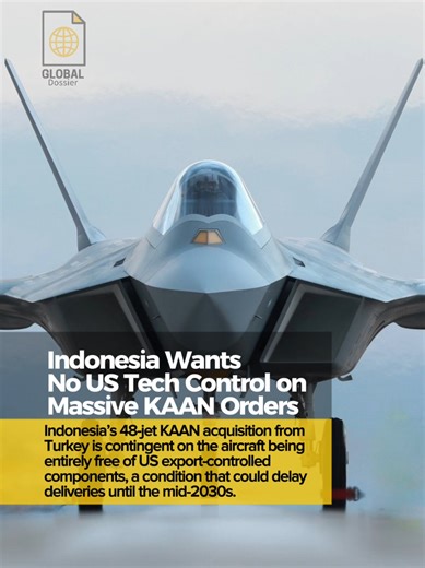 Indonesia's KAAN Fighter Purchase and US Export Controls