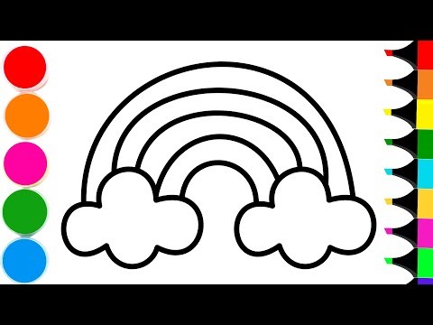 How to Draw a Beautiful Rainbow | Easy Step by Step Tutorial