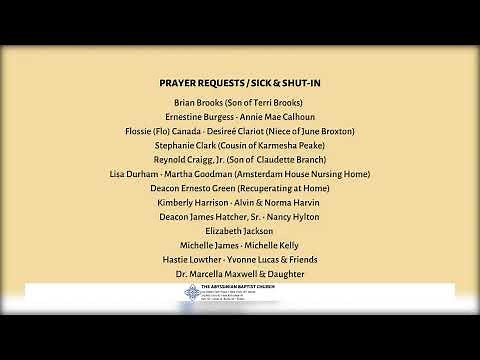Abyssinian Baptist Church Live Stream