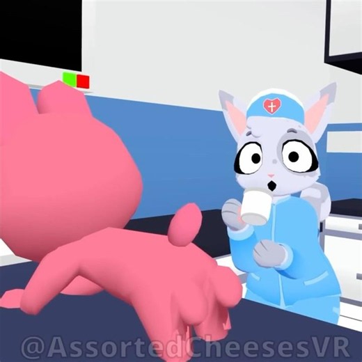 Head Nurse Is Freaky!?🔪🏥- VRChat Funny Moments (Animal Hospital Anomaly)