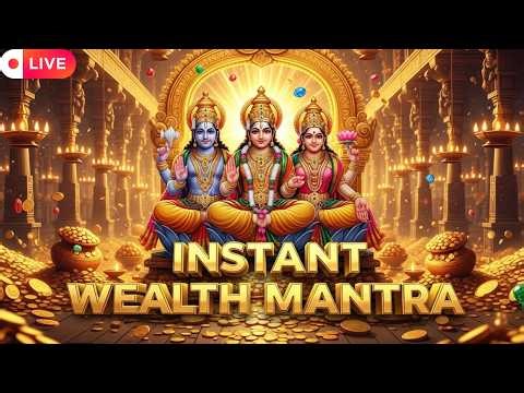 🔴 LIVE: Most Powerful Vishnu Lakshmi Kubera Mantra for Wealth & Success | Listen Daily |