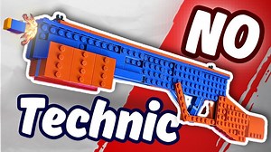 【搬运/乐高/枪/教程】无科技件小型泵动霰弹枪/Building a Lego Shotgun with ZERO Technic!!
