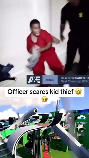 Kid Thief Gets a Scare in Jail