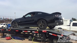 Mustang EXPLODES Tire on Dyno at 150MPH!