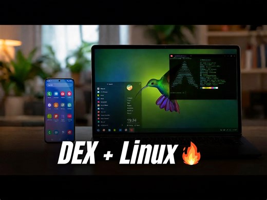 【中配】无需Root权限，我将三星手机变身为完整Linux电脑（支持GPU加速） - Tech Jarves