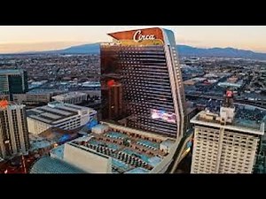 Circa Las Vegas Double King Room Tour - Stadium Swim View