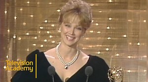 Watch as Shelley Long (Cheers) accepts the Emmy for Outstanding Lead Actress in a Comedy Series at the 35th Emmys, 1983. | Emmys / Television Academy
