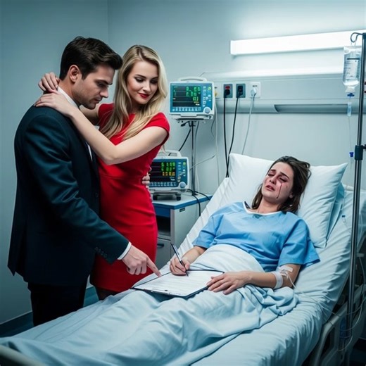 He forced her to sign divorce papers while she was still recovering from a miscarriage—but three years later, she returned with a child and power that made him regret it for the rest of his life. The antiseptic smell of the hospital room clung to Emily Carter’s skin as she lay weak and pale against white pillows. Tubes and monitors surrounded her, each beep echoing her shattered heartbeat. Only hours earlier, doctors had told her she had lost the baby she and her husband, Daniel, had been trying