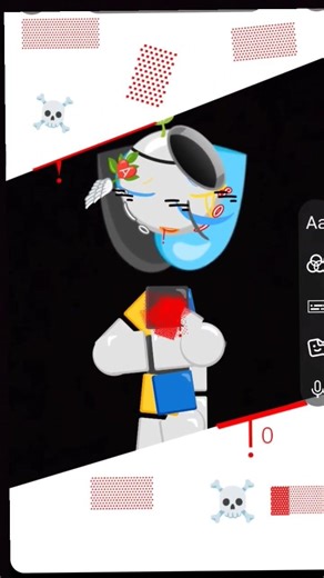 Alzero:i'm so sorry I stabbed myself#emojicat